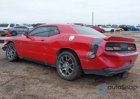 2017 Dodge Challenger Gt из США, поврежденный, VIN 2C3CDZGG4HH555781